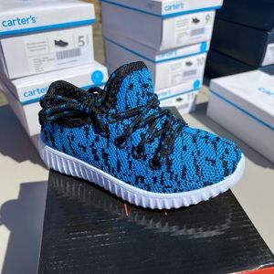Boys Blue Light Tennis Shoes